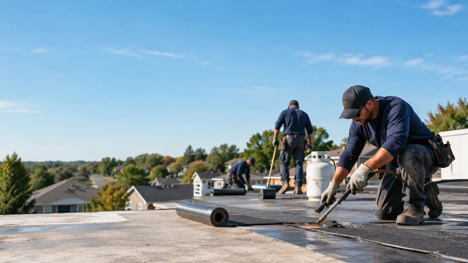 Flat Roof Leak Repair providers in Combined Locks, WI